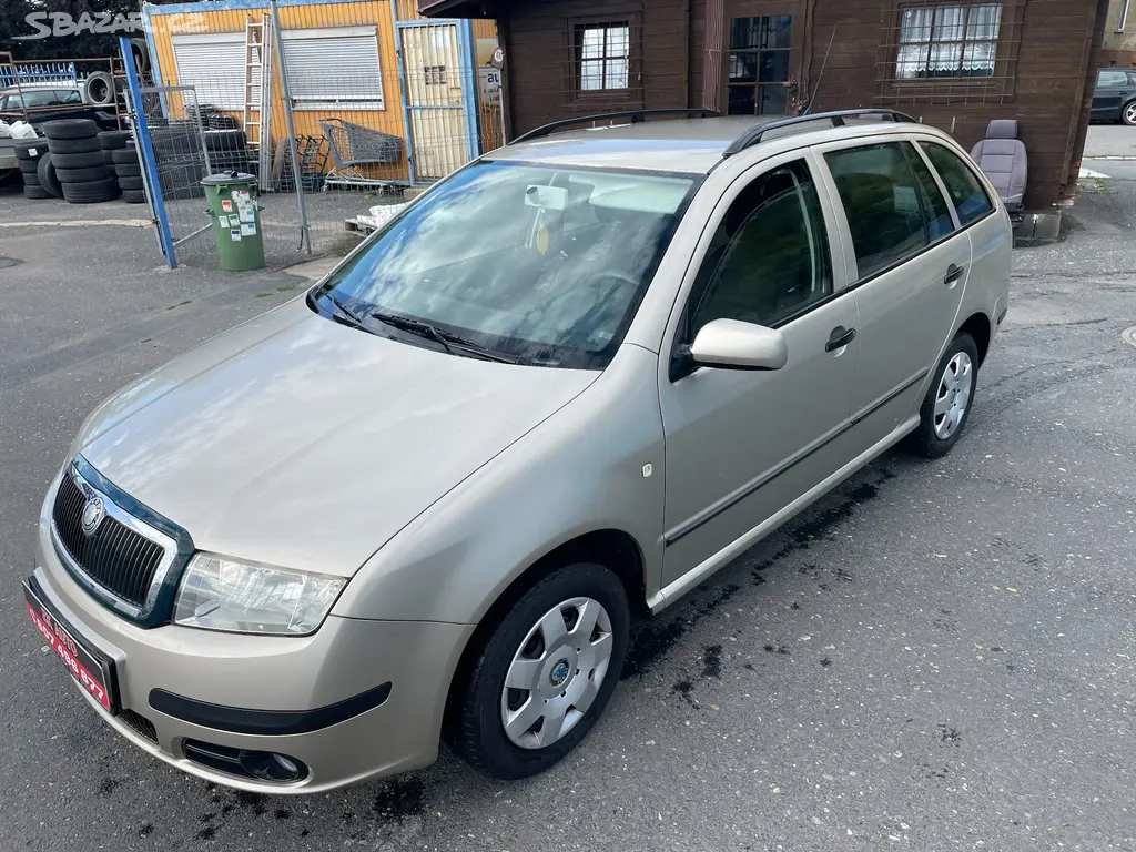 ŠKODA FABIA KOMBI 1.2iHTP12V47KW 1Majitel ČR 2006